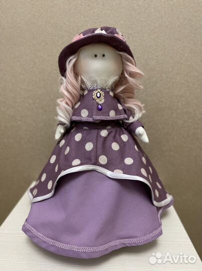 Интерьерная кукла ручной работы