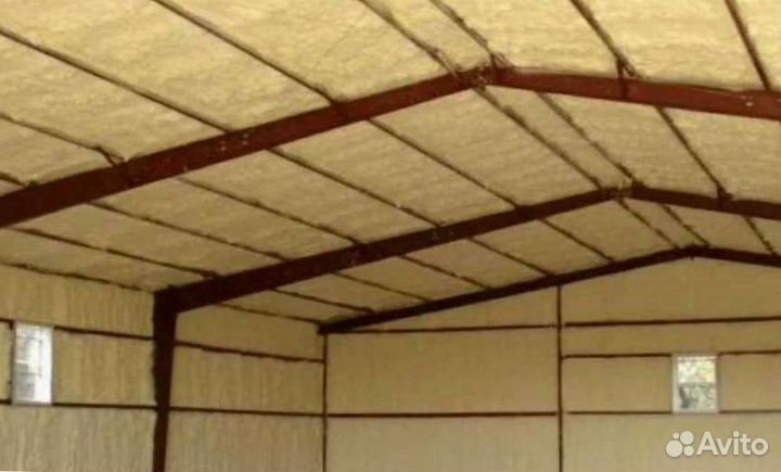 Утепление мансарды дома пенополиуретаном (ППУ)