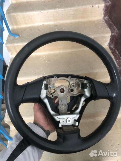 Руль с круиз контролем мазда 3 бк