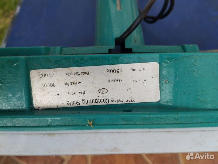 Весы платформенные TCS DH-836A