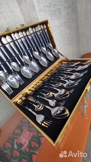 Набор столовых приборов новый
