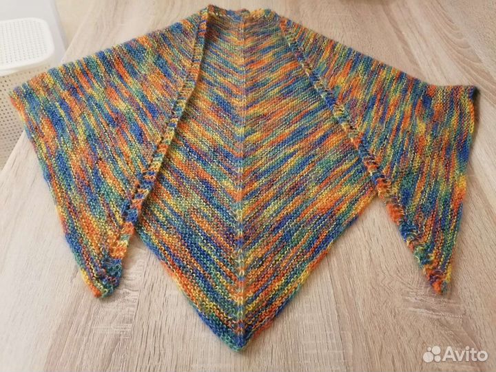 Вязание на заказ спицами (косынка, шапочка)