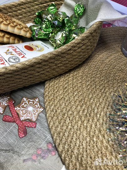 Салфетки из джута