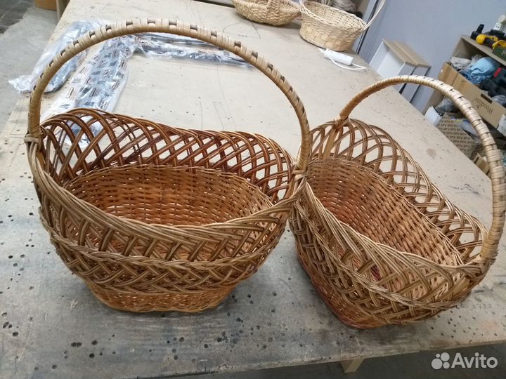 Корзина плетеная