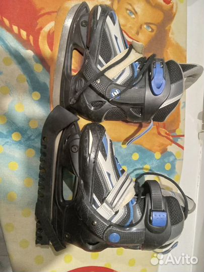 Коньки детские 32-35 размер