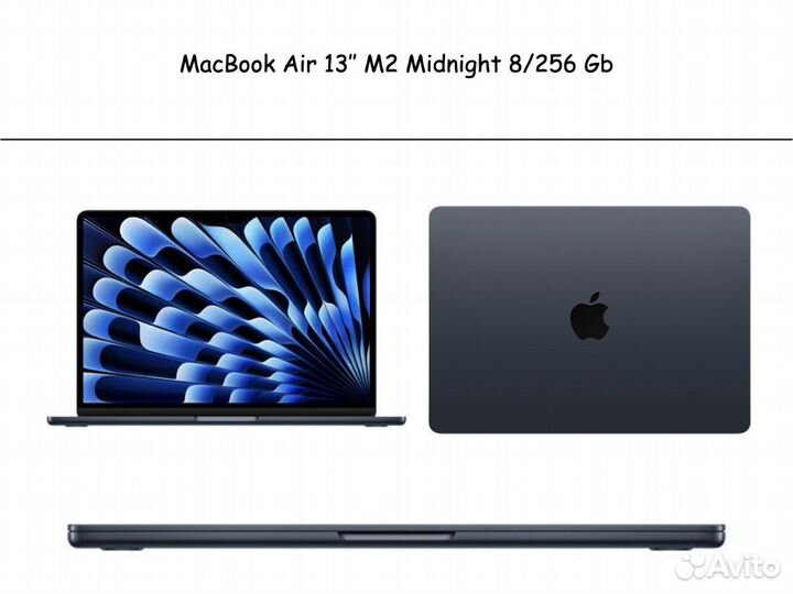 MacBook Air 13 M2 8/256 Gb Midnight