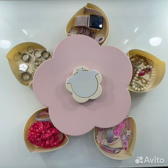 Шкатулка-трансформер в виде цветка