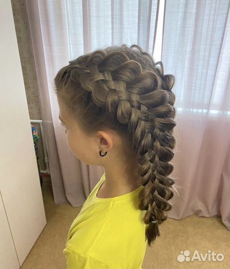 Причёски, косички, укладки