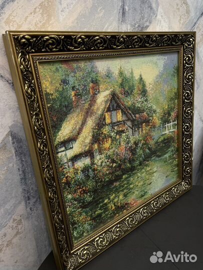 Картина вышитая крестом