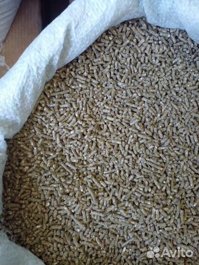 Комбикорм гранулы для кроликов (с люцерной)