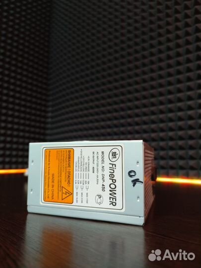 Блок питания ATX 400W DNS FinePower DNP450