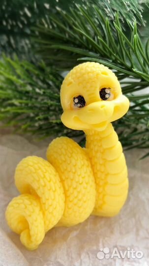 Мыло ручной работы,змея