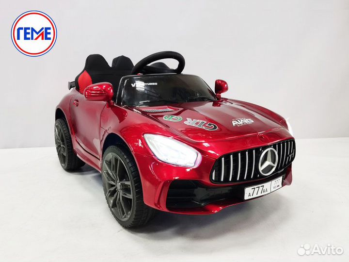 Детский электромобиль Mercedes-Benz, красный