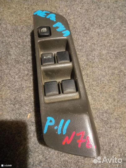 Блок упр. стеклоподьемниками на nissan primera P11