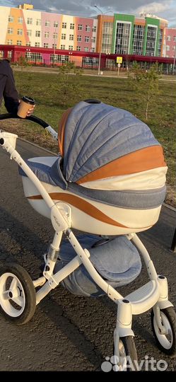 Коляска 2 в 1 adamex barletta