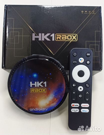 Прошитая Смарт тв приставка vontar HK1rbox W2 4/32