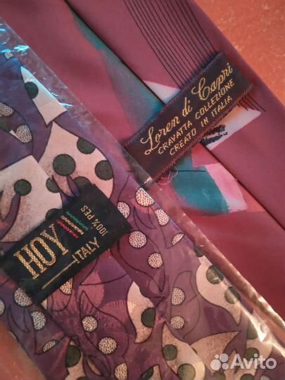 Галстук мужской винтажный