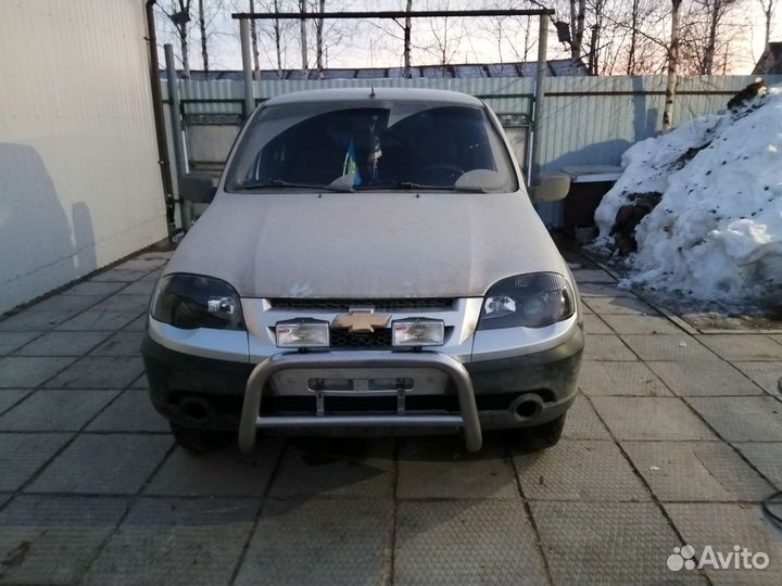 Кенгурятник на chevrolet ниву