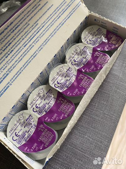 Линзы контактные alcon