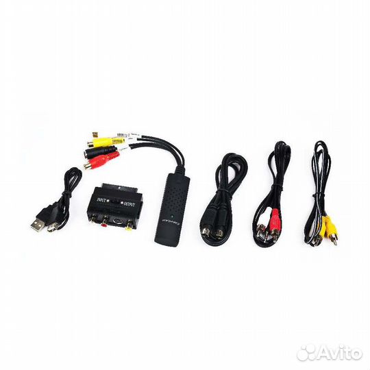 Устройство видеозахвата USB 3*RCA scart Gembird