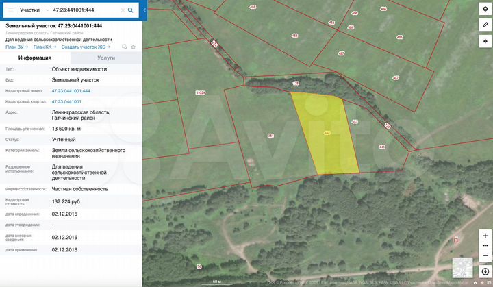 Участок 3,72 га (СНТ, ДНП)