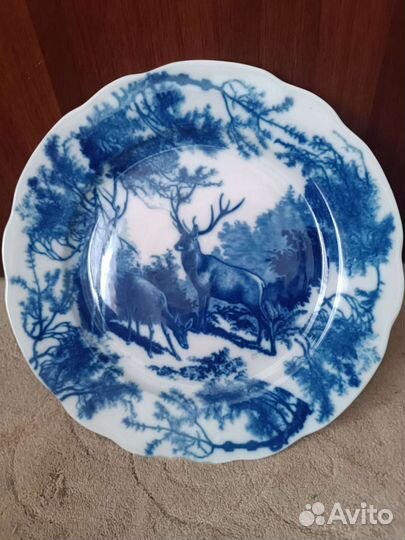 Тарелка настенная дулево