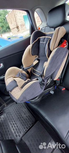 Детское автокресло с креплением изофикс до 36 кг