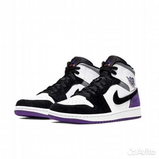 Air Jordan 1 Mid SE Varsity Purple