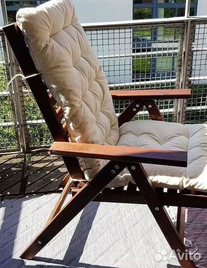 Новые подушки на кресло IKEA эпларо