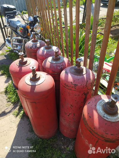 Заправка баллонов пропаном