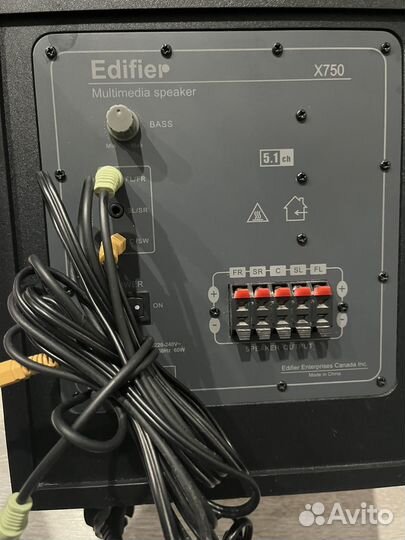 Колонки Еdifer и сабвуфер