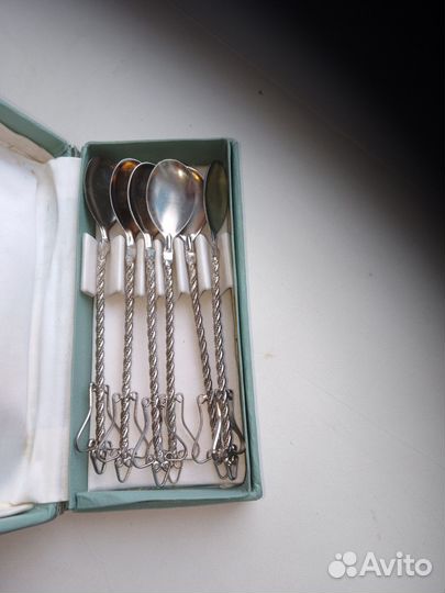 Чайные ложечки, мельхиоровые