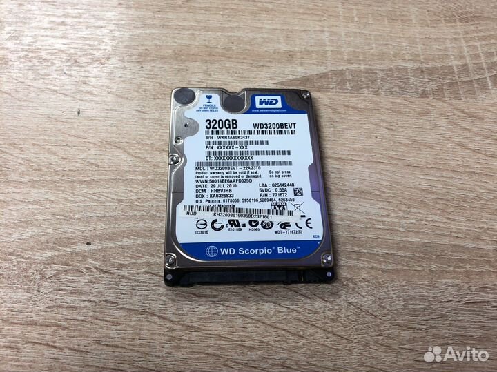 Жесткий диск HDD 320Gb