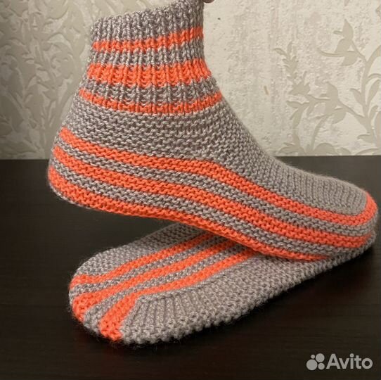 Носки вязанные