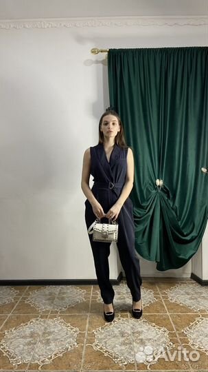 Комбинезон вечерний lime