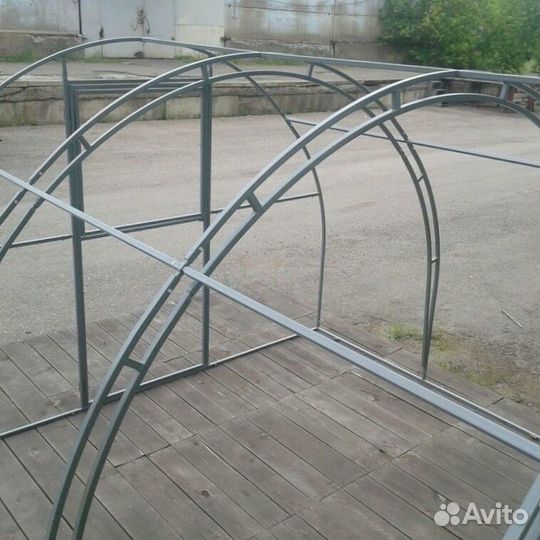 Каркас теплицы Двойная дуга Арочная