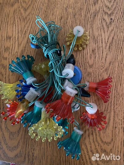 Новогодняя гирлянда СССР