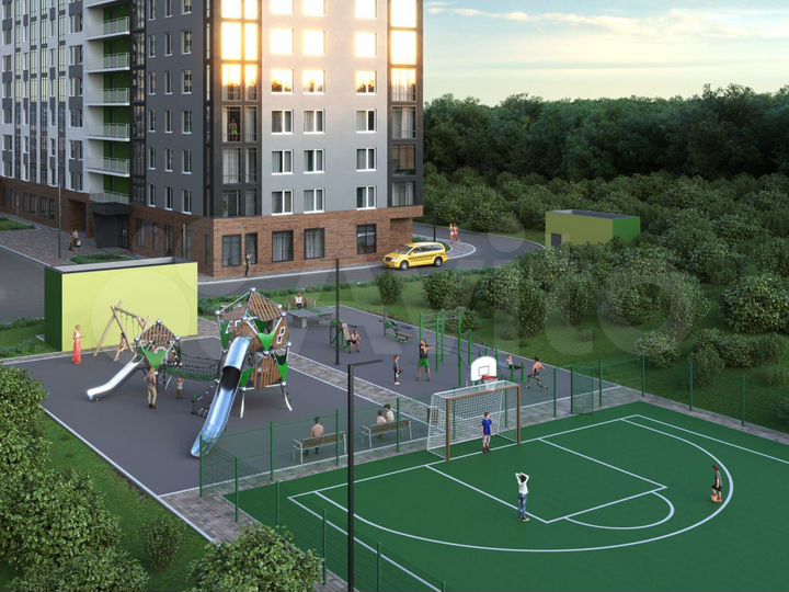 1-к. квартира, 38,1 м², 14/22 эт.