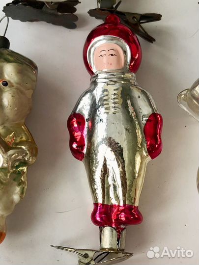 Елочные игрушки СССР