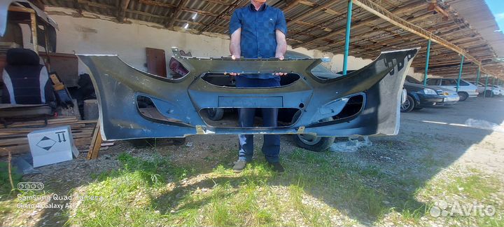 Бампер на solaris