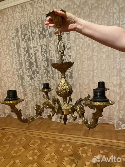 Бронза люстра СССР