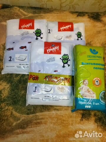 Пеленки впитывающие для детей
