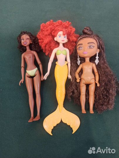Куклы принцессы Диснея и Барби barbie extra mini