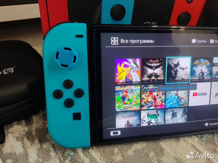 Nintendo Switch Oled 256Gb+игры(4 года гарантии)