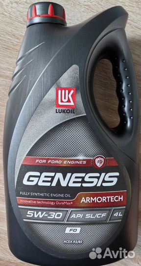 Масло моторное 5w30 Lukoil genesis armortech 4л FD