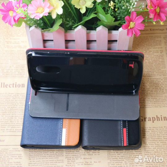 Чехол на смартфон 6 дюймов, экокожа