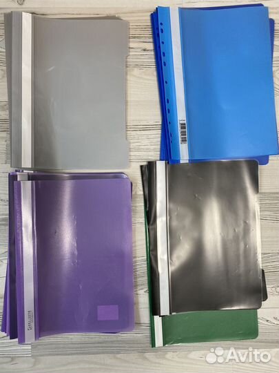 Папка-скоросшиватель А4 35 штук