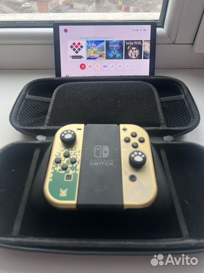 Nintendo switch oled прошитая zelda