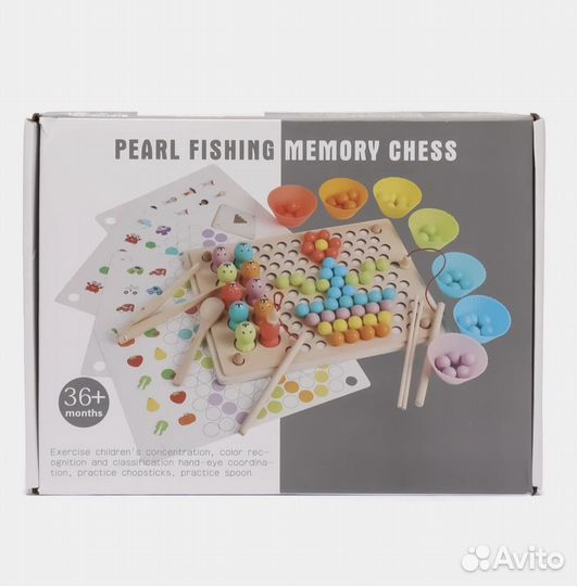 Развивающий деревянный центр Монтессори