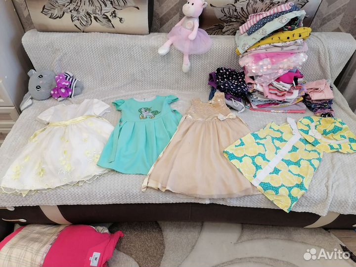 Вещи пакетом на девочку